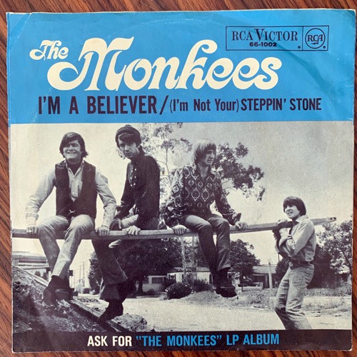 MONKEES, the I'm A Believer (RCA - Germany original) (VG/VG+) 7"