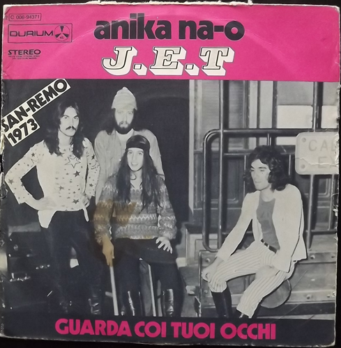 J.E.T Anika Na-o (Durium - France original) (G/VG+) 7"