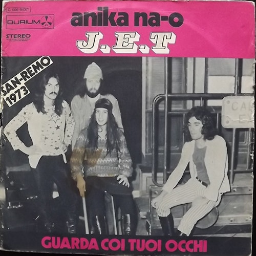 J.E.T Anika Na-o (Durium - France original) (G/VG+) 7"