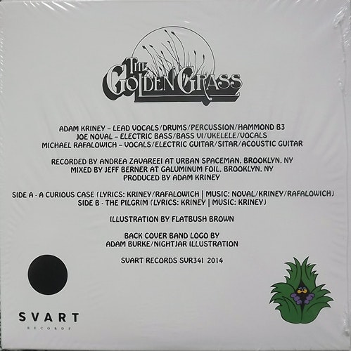 GOLDEN GRASS, the A Curious Case (Clear vinyl) (Svart - Finland original) (SS) 7"