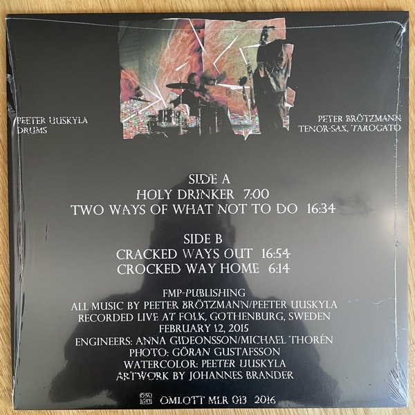 BRÖTZMANN / UUSKYLA A Crack To Beauty (Omlott - Sweden original) (NM) LP