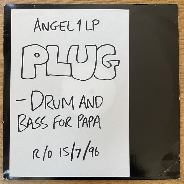 PLUG Drum 'n' Bass For Papa (Promo) (Blue Angel - UK original) (EX) 2LP