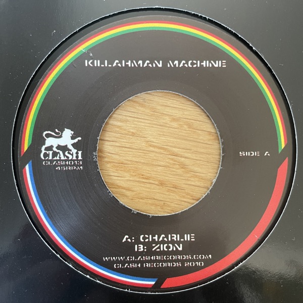 KILLAHMAN MACHINE Charlie / Zion (Clash - Holland original) (EX) 7"