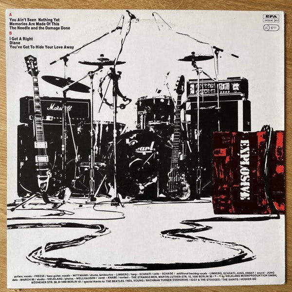 STRANGEMEN, the Duck And Cover (Vielklang - Germany original) (VG+/EX) MLP