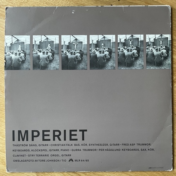 IMPERIET Studio / Live (Mistlur - Sweden original) (VG) 2LP
