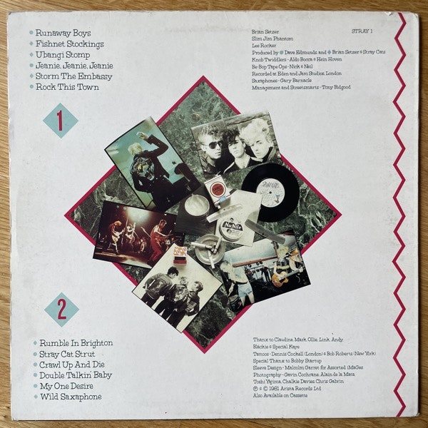 STRAY CATS Stray Cats (Arista - UK original) (VG) LP