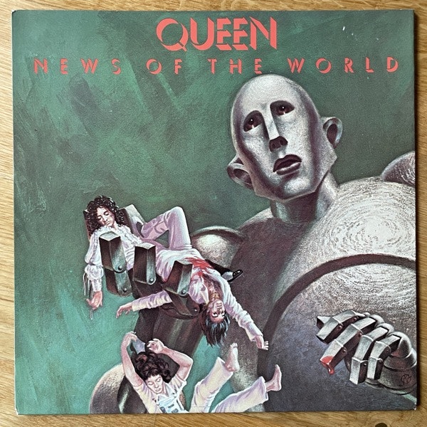 QUEEN News Of The World (EMI - Sweden original) (EX/VG+) LP