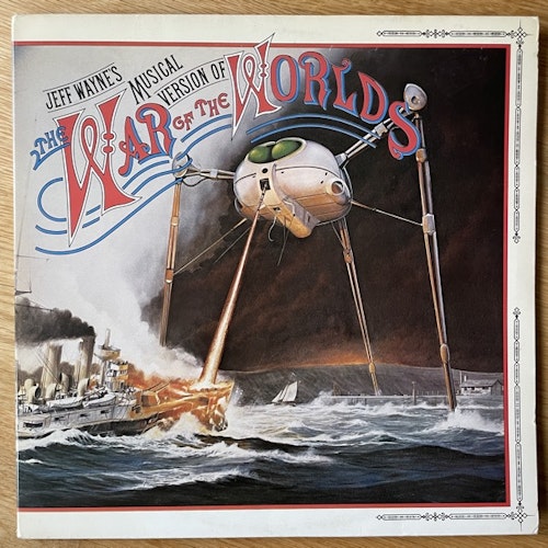 SOUNDTRACK Jeff Wayne's Musical Version Of The War Of The Worlds (CBS - Europe repress) (VG+) 2LP