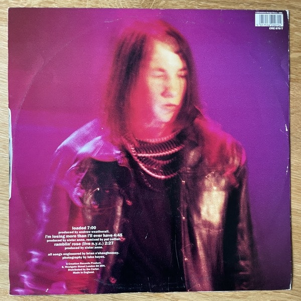 PRIMAL SCREAM Loaded E.P. (Creation - UK original) (VG/VG-) 12" EP