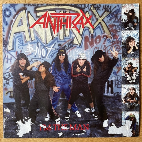 ANTHRAX I'm The Man (Island - Europe original) (VG-/VG+) 12" EP