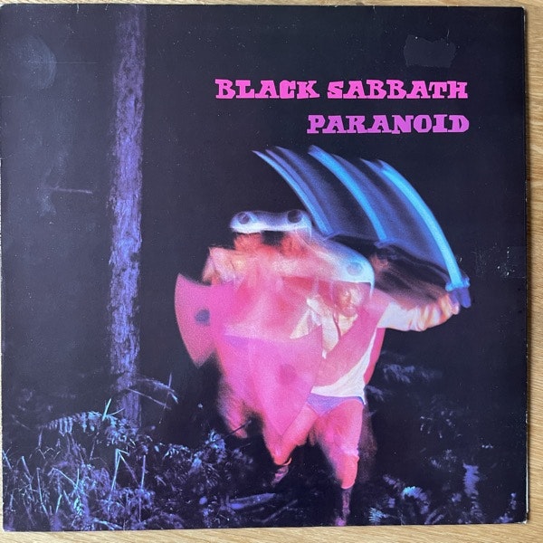 BLACK SABBATH Paranoid (Vertigo - Holland 1989 reissue) (VG+/VG) LP