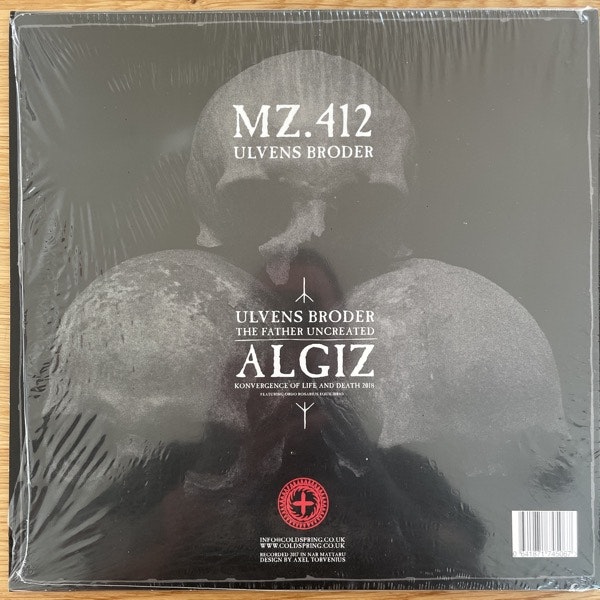 MZ.412 Ulvens Broder (Signed) (Cold Spring - UK original) (EX/NM) 10"