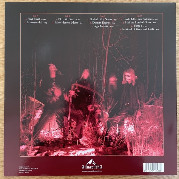 MZ.412 In Nomine Dei Nostri Satanas Luciferi Excelsi (AnnapurnA - Italy reissue) (EX) 2LP
