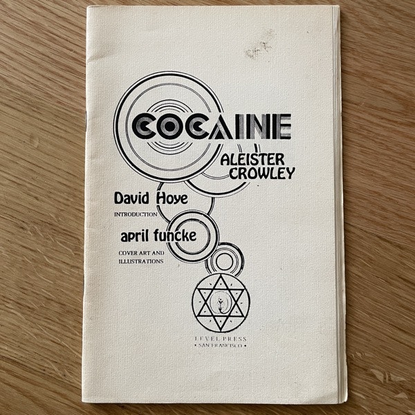 ALEISTER CROWLEY Cocaine (Reprint) (VG+) PAPERBACK