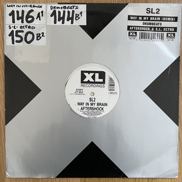 SL2 Way In My Brain (Remix) (XL - UK original) (VG/VG+) 12"