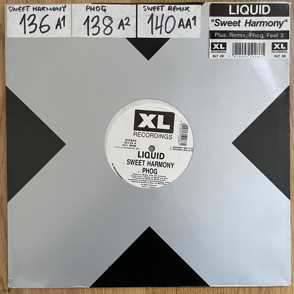 LIQUID Sweet Harmony (XL - UK original) (VG/VG+) 12"