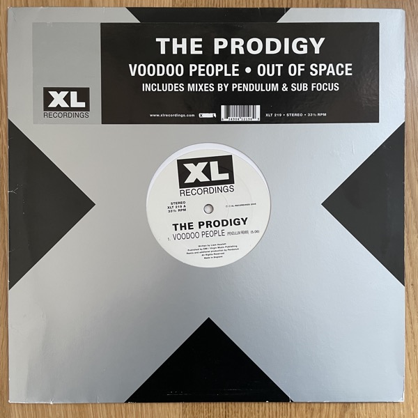 PRODIGY, the Voodoo People • Out Of Space (XL - UK original) (VG+) 12"