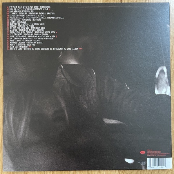PREFUSE 73 Surrounded By Silence (Warp - UK original) (EX) 2LP
