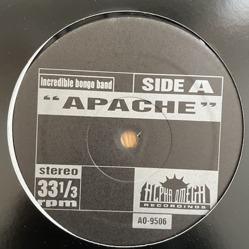 INCREDIBLE BONGO BAND / WHOLE DARN FAMILY Apache / Seven Minutes Of Funk (Alpha Omega - USA reissue) (EX) 12"