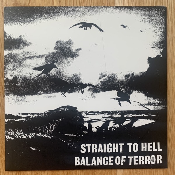 BALANCE OF TERROR / STRAIGHT TO HELL Split (Partners In Crime - USA original) (EX) 7"