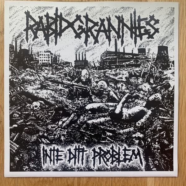 RABID GRANNIES Inte Ditt Problem (Cage Match Federation - Sweden original) (EX) 7"