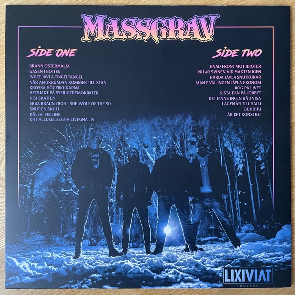 MASSGRAV Slowly We Rock (LIXIVIAT - France original) (NM) LP
