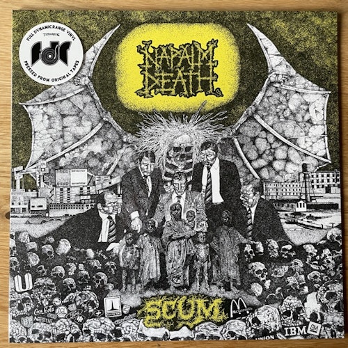NAPALM DEATH Scum (Earache - UK 2021 repress) (SS) LP