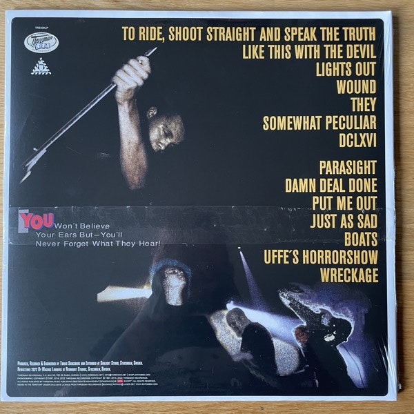 ENTOMBED To Ride, Shoot Straight And Speak The Truth (Gold vinyl) (Threeman - Sweden 2022 reissue) (SS) LP