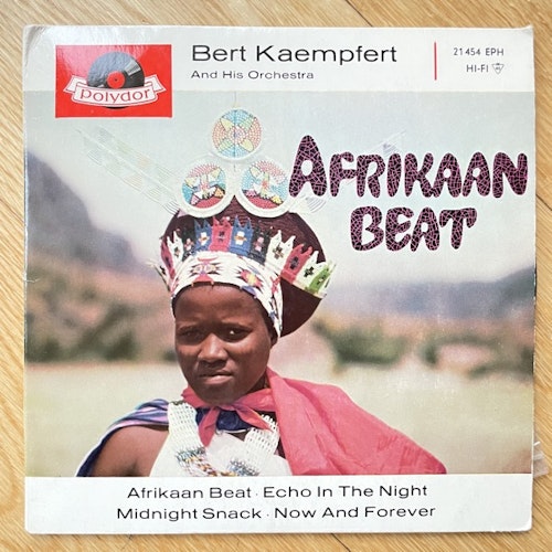 BERT KAEMPFERT AND HIS ORCHESTRA Afrikaan Beat (Polydor - Germany original) (VG+) 7"