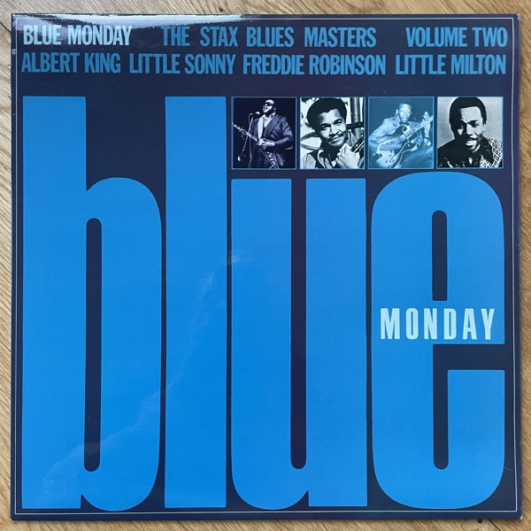 VARIOUS Blue Monday - The Stax Blues Masters Volume 2 (Stax - UK original) (EX) LP