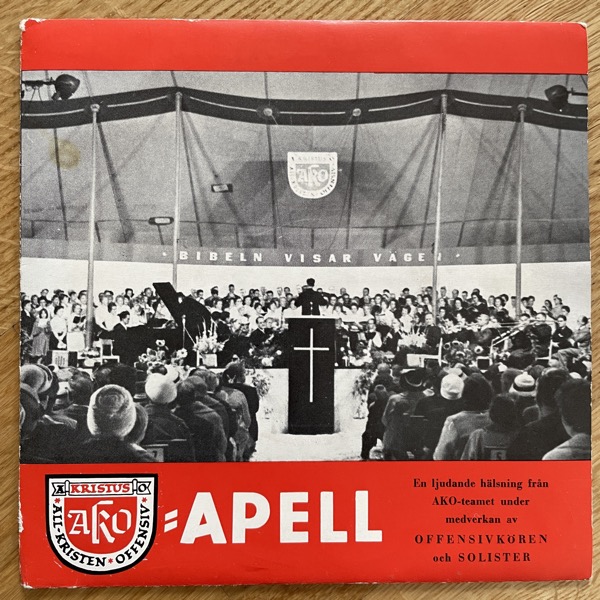 AKO-TEAMET MED OFFENSIVKÖREN Apell (No label - Sweden original) (VG) 7"