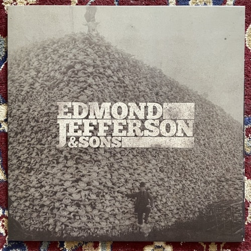 EDMOND JEFFERSON & SONS Edmond Jefferson & Sons (White/black vinyl) (Joylon - Switzerland original) (EX/NM) 12" EP