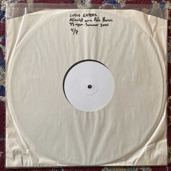 LOTUS EATERS Alienist On A Pale Horse (Test press, ltd to 7 copies) (Double H Noise Industries - USA original) (EX) 12" EP