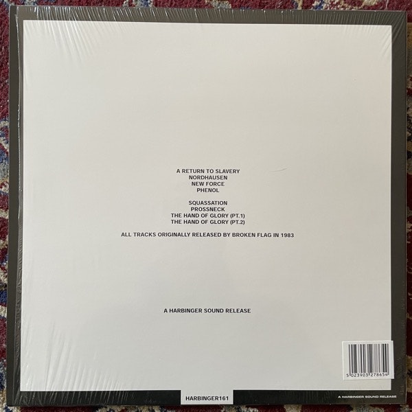 RAMLEH A Return To Slavery (Harbinger - UK original) (NM/EX) LP