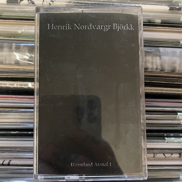 HENRIK NORDVARGR BJÖRKK Wermland Atonal 1 (Ciel Bleu Et Petits Oiseaux - France original) (NM) TAPE