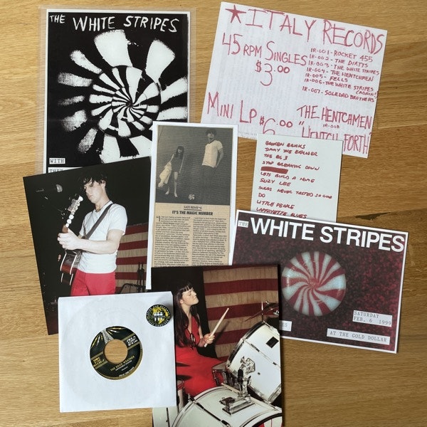 WHITE STRIPES, the Live At The Gold Dollar III (Red vinyl) (Vault Package) (Third Man - USA original) (NM/EX) LP+7"