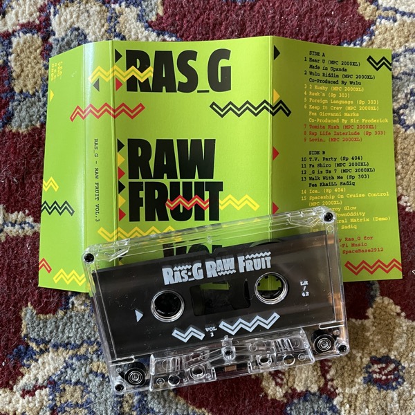 RAS G Raw Fruit Vol.3 (Leaving - USA original) (NM) TAPE
