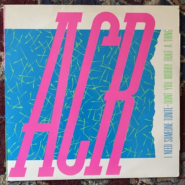 A CERTAIN RATIO I Need Someone Tonite (Factory - UK original) (VG+) 12"