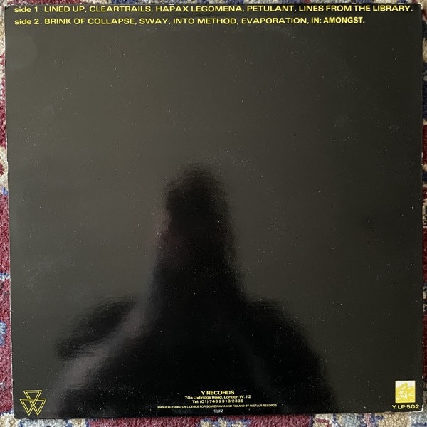 SHRIEKBACK Care (Y, Mistlur - Scandinavia original) (VG+) LP