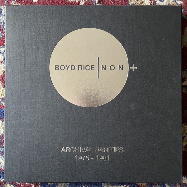BOYD RICE, NON Archival Rarities 1975 - 1981 (Vinyl-on-demand - Germany original) (EX/NM) 5LP BOX