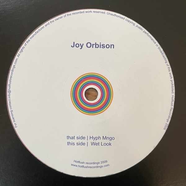 JOY ORBISON Hyph Mngo / Wet Look (Hotflush - UK original) (EX) 12"