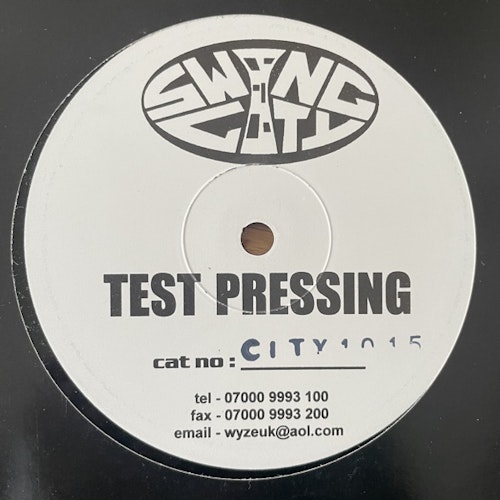 GROUND 96 Inna City Dubs Volume Three (Test pressing) (Swing City - UK original) (VG+) 12"