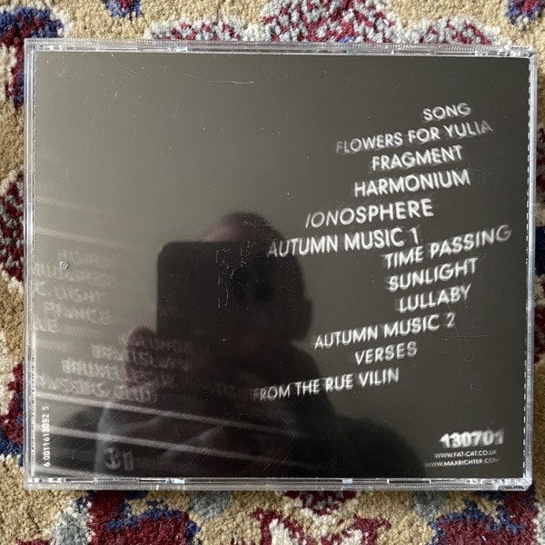 MAX RICHTER Songs From Before (130701 - UK original) (EX) CD