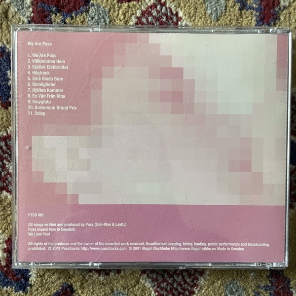 PUSS We Are Puss (Pusstracks - Sweden original) (EX) CD