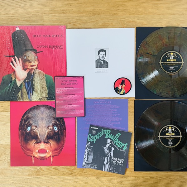 CAPTAIN BEEFHEART & HIS MAGIC BAND Trout Mask Replica (Complete Vault Package) (Third Man - USA reissue) (NM) (NWW List) 2LP+7"