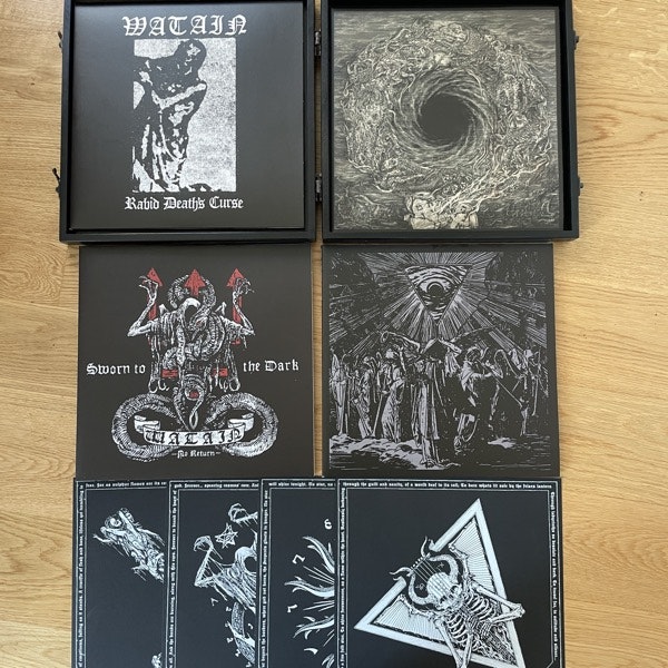 WATAIN The Vinyl Reissues (Season of Mist - France reissue) (VG+/NM) 8LP BOX