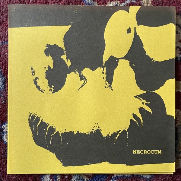 SEPPUKU / NECROCUM 57 Ways To Commit A Brutal Murder In A Giallo / A Razor-Sharp Thriller In Four Acts (Yellow vinyl) (At War With False Noise - UK original) (EX) 7"