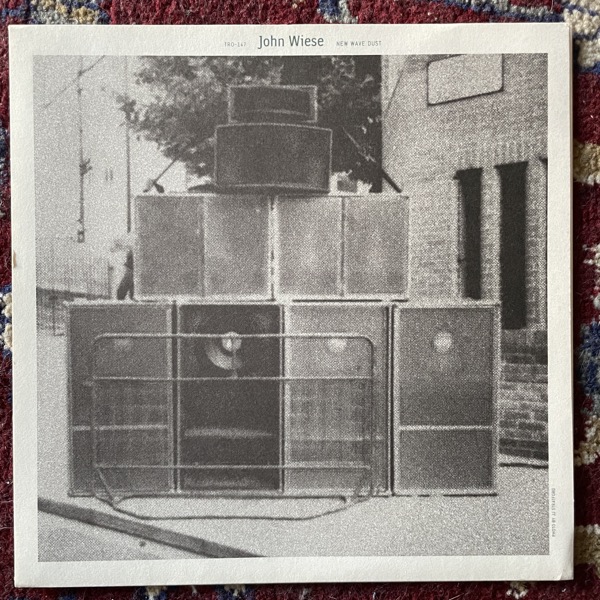 THURSTON MOORE / JOHN WIESE Jong / New Wave Dust (Clear vinyl) (Troniks - USA original) (EX) 7"