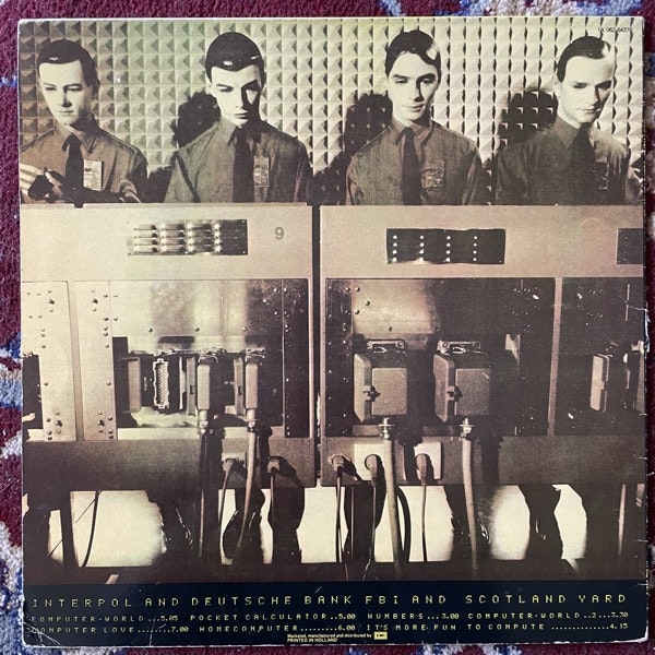 KRAFTWERK Computer-World (EMI - Holland original) (VG) LP