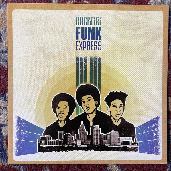 ROCKFIRE FUNK EXPRESS People Save The World (Third Man - USA original) (NM/EX) 7"